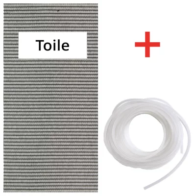 Kit toile de rechange - Sun Pro 1,22 m (B) x 1 m (L) | noir | Sun Pro (noir)