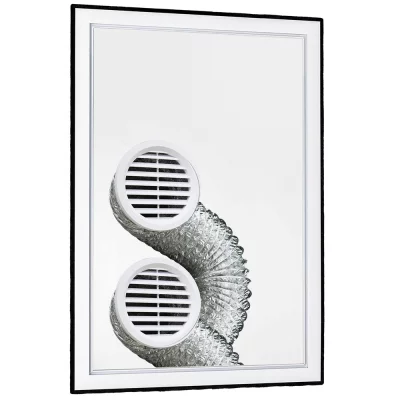 Fenêtre d’évacuation d’air pour armoire de culture 