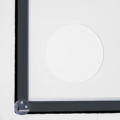 Fenêtre d’évacuation d’air pour armoire de culture Anthracite RAL 7016 | Verre acrylique | 10 cm