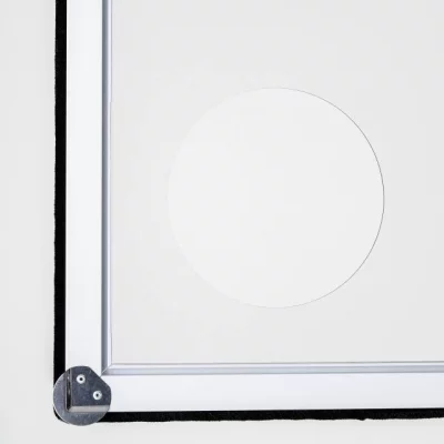 Fenêtre d’évacuation d’air pour armoire de culture Blanc RAL 9016 | Verre acrylique | 10 cm