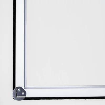 Fenêtre secrète Blanc RAL 9016 | Verre dépoli