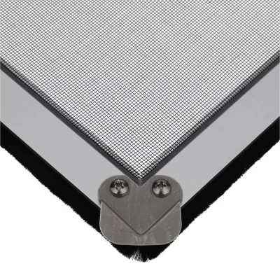Moustiquaire Essential Plus - kit à monter soi-même argent mat | Transparent Plus