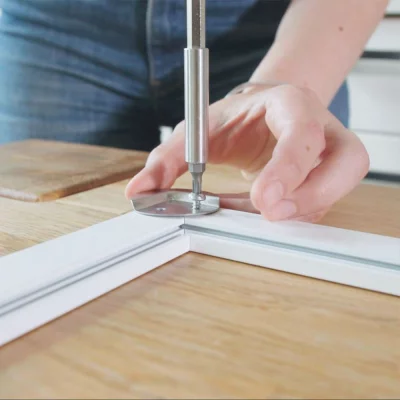 Moustiquaires pour fenêtres en bois - kit à monter soi-même Brun noir RAL 8022 | Transparent Plus