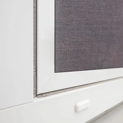 Fenêtre secrète Anthracite RAL 7016 | Verre dépoli
