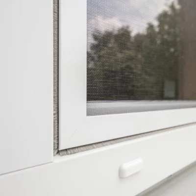 Moustiquaires pour fenêtres en bois - Prêt à l'emploi Anthracite RAL 7016 | Fibre de verre (noir)