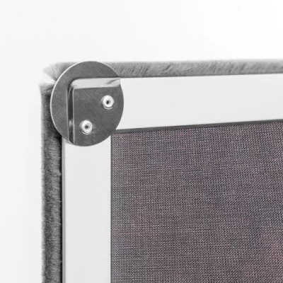Fenêtre secrète Anthracite RAL 7016 | Verre dépoli
