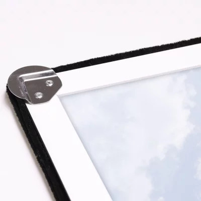 Fenêtre secrète Anthracite RAL 7016 | Verre dépoli