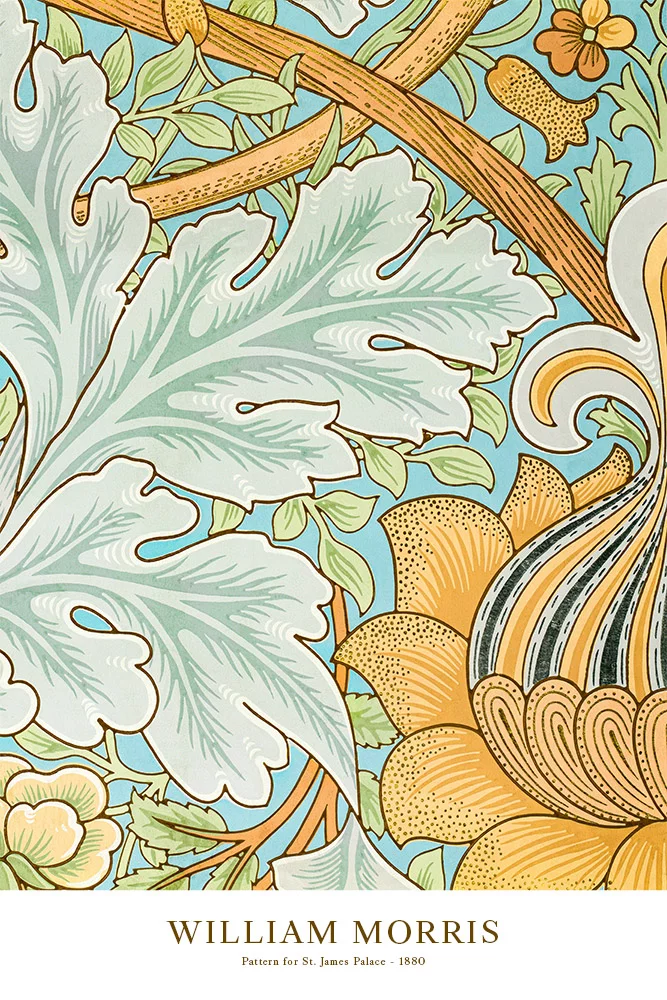 Artfilia William Morris - St James Variante 2 60x90 cm
