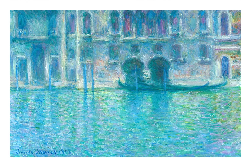 Artfilia Claude Monet - Palazzo da Mula, Venice Variante 3 60x90 cm