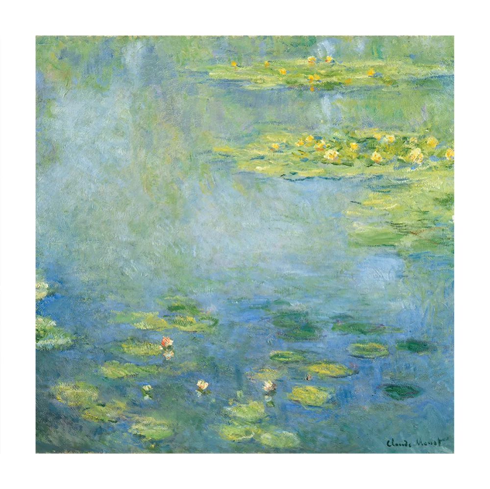 Artfilia Claude Monet - Waterlilies (ca. 1906) Variante 2 60x60 cm
