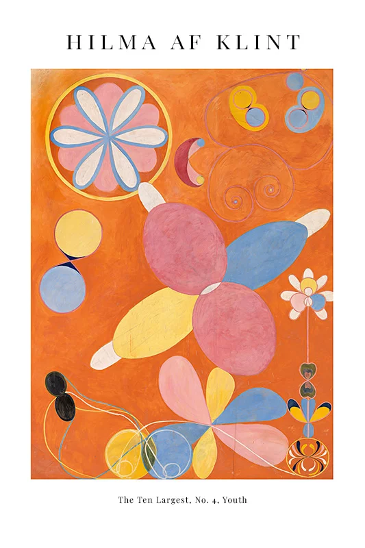 Artfilia Hilma af Klint - The Ten Largest, No. 4, Youth Variante 2 60x90 cm