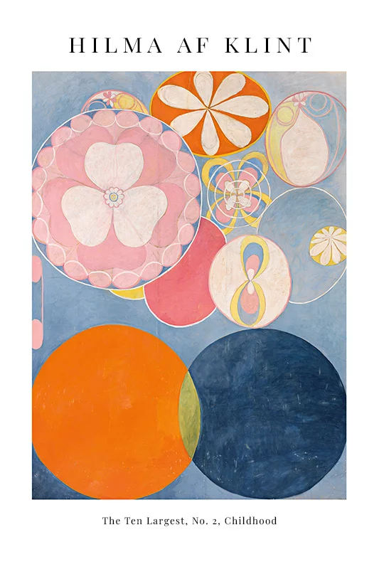 Artfilia Hilma af Klint - The Ten Largest, No. 2, Childhood Variante 2 20x30 cm
