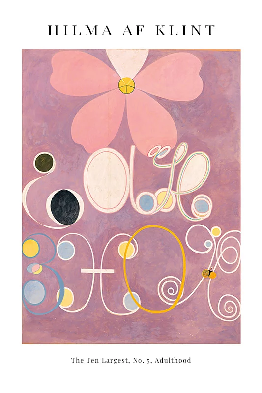 Artfilia Hilma af Klint - The Ten Largest, No. 5, Adulthood Variante 2 40x60 cm