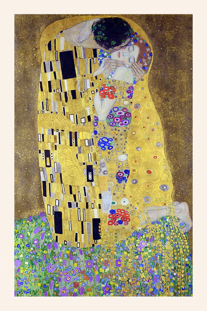 Artfilia Gustav Klimt - The Kiss Variante 3 13x18 cm