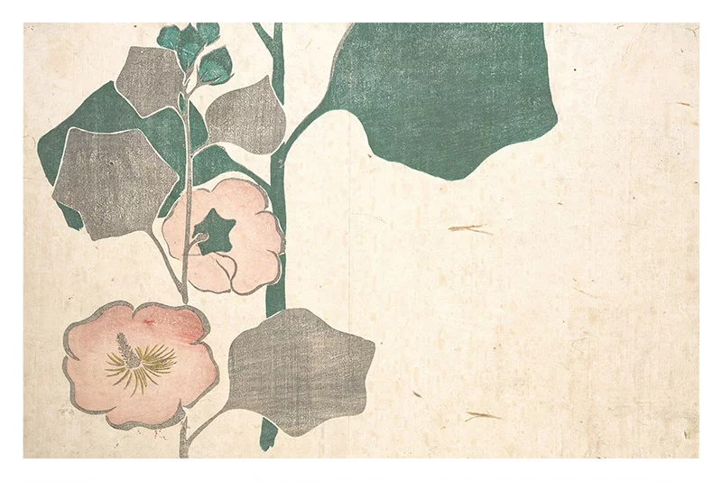 Artfilia Ogata Korin - Design of Flowers Variante 1 30x45 cm