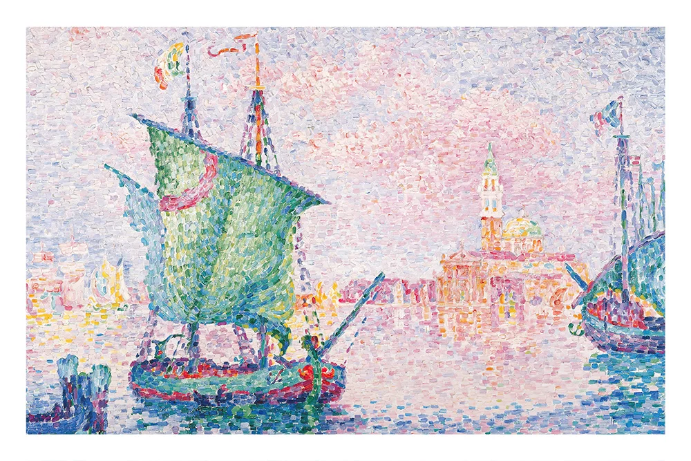 Artfilia Paul Signac - Venice, The Pink Cloud, 1909 Variante 3 30x45 cm