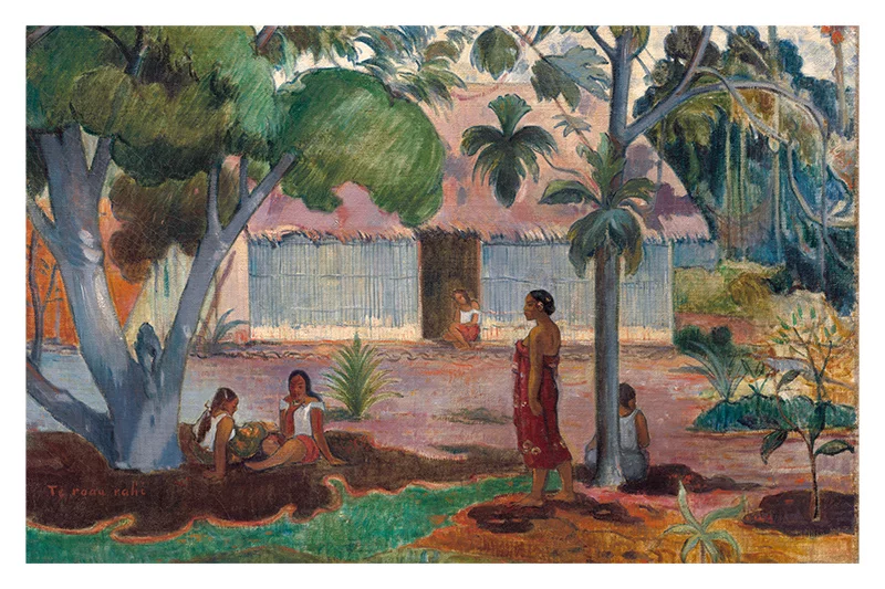 Artfilia Paul Gauguin - The Large Tree Variante 1 30x45 cm