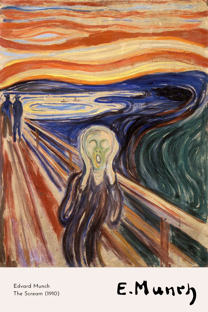Artfilia Edvard Munch - The Scream Variante 1 13x18 cm