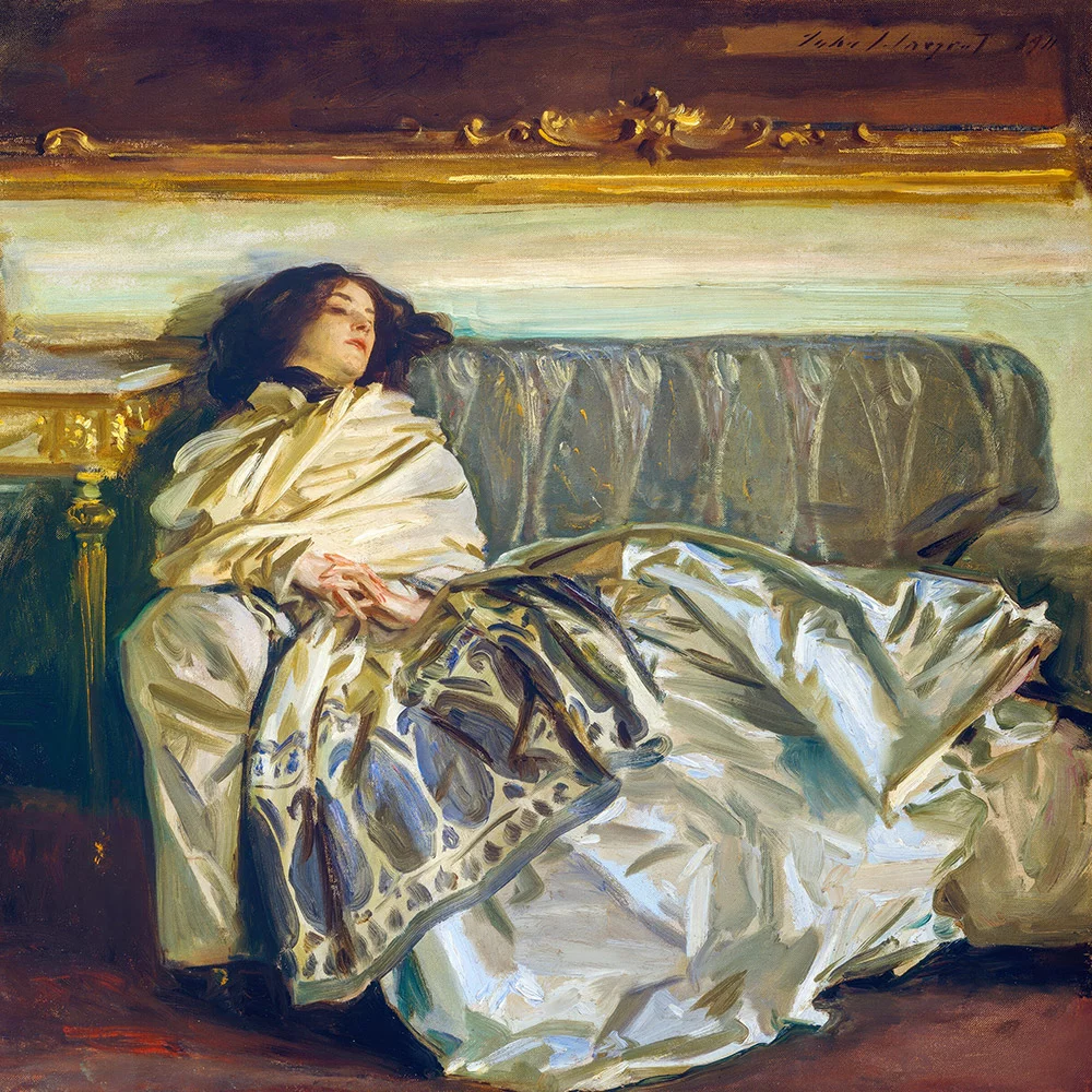 Artfilia John Singer Sargent - Nonchaloir Variante 1 40x40 cm