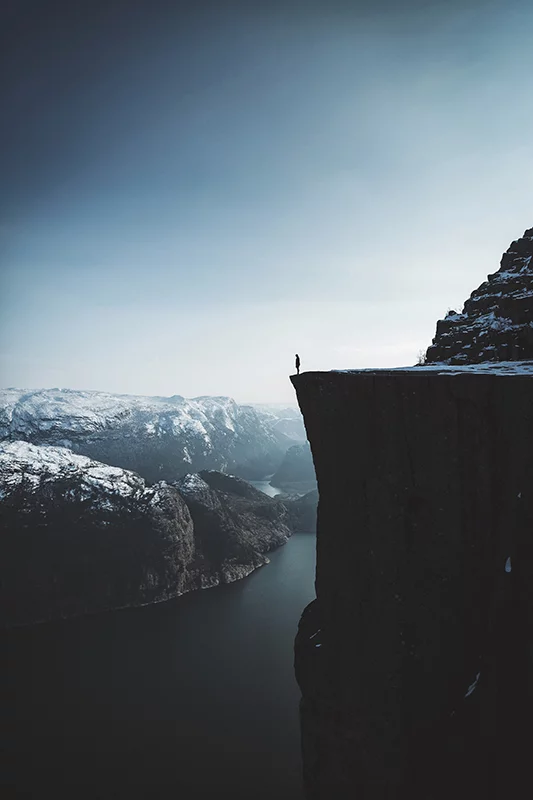 Artfilia On the Edge Variante 1 40x60 cm