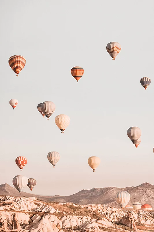 Artfilia Balloon Flight Variante 1 60x90 cm