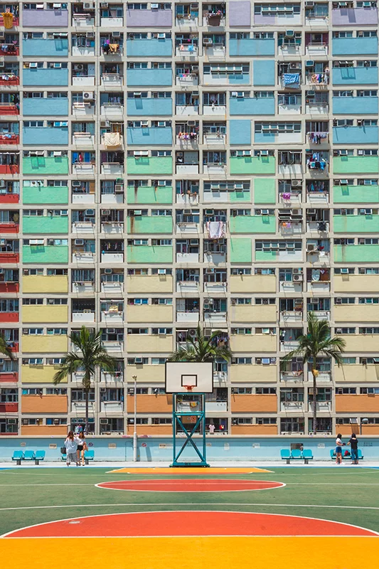 Artfilia Rainbow Court Variante 1 20x30 cm