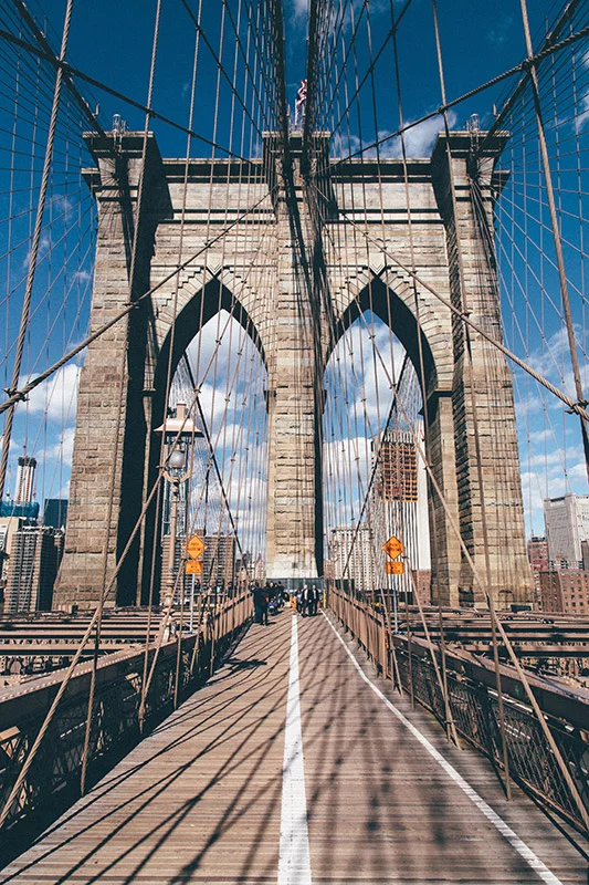 Artfilia Brooklyn Bridge Variante 1 20x30 cm