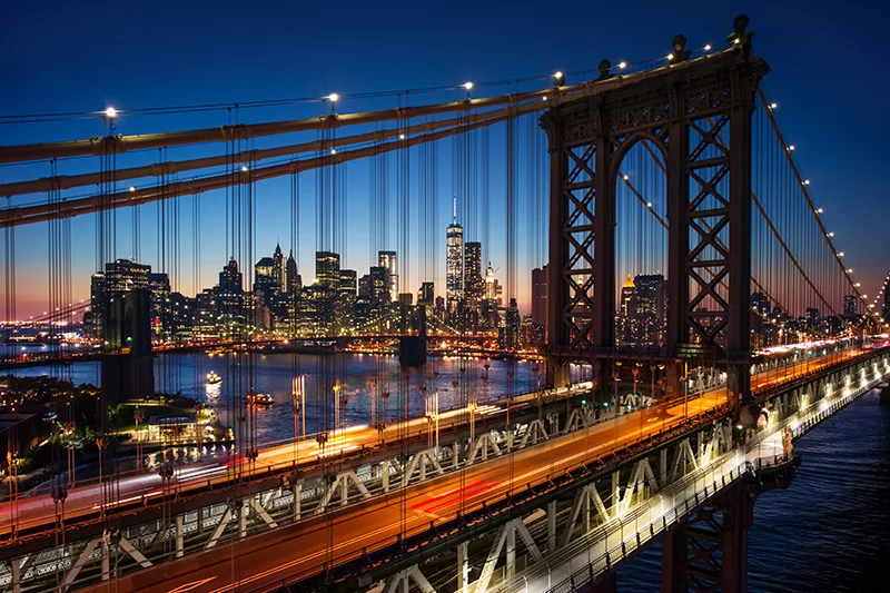 Artfilia Manhattan Bridge No. 1 Variante 1 13x18 cm