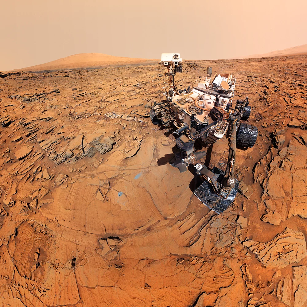 Artfilia A Self-Portrait of NASA's Mars Rover Variante 1 40x40 cm