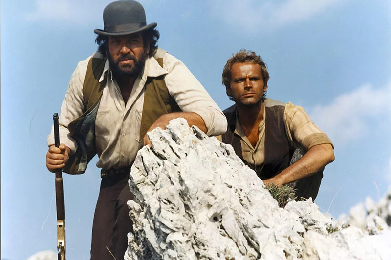 Artfilia Bud Spencer & Terence Hill in "They Call Me Trinity" (1970) No. 2 Variante 1 13x18 cm