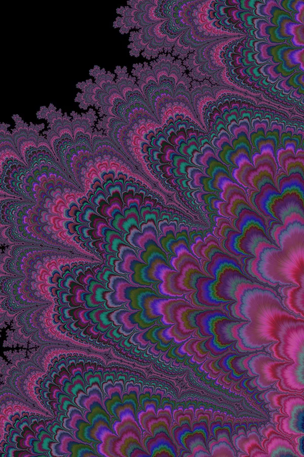 Artfilia Fraktal Harmonic Flow Variante 1 20x30 cm