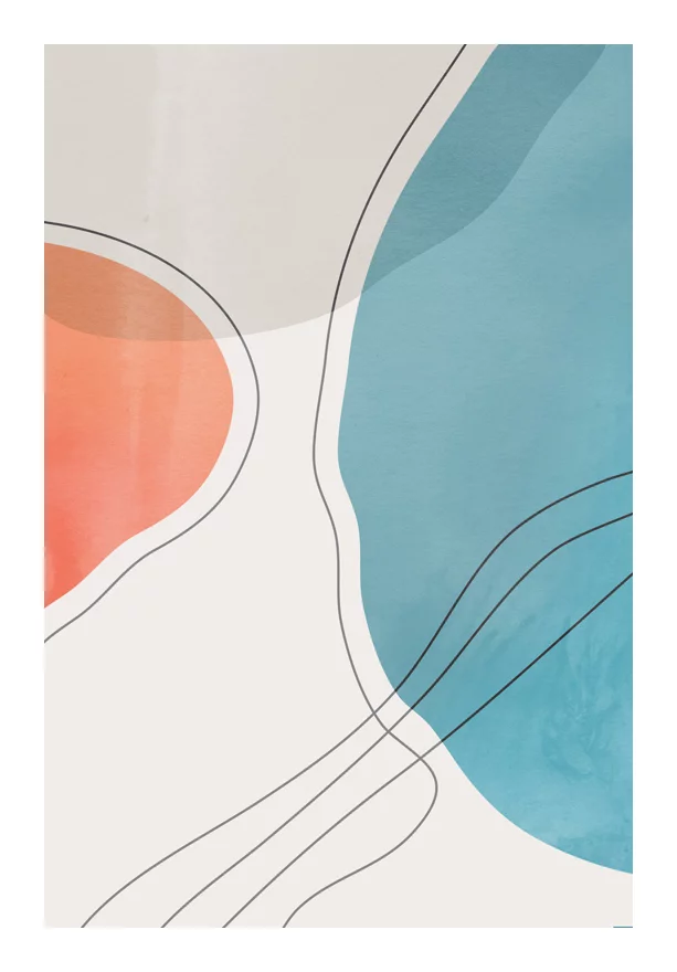 Artfilia Overlap 3 Variante 1 13x18 cm