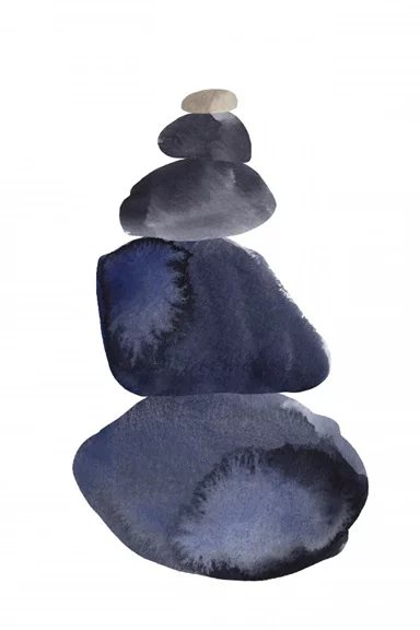 Artfilia Cairn Zen Variante 1 60x90 cm
