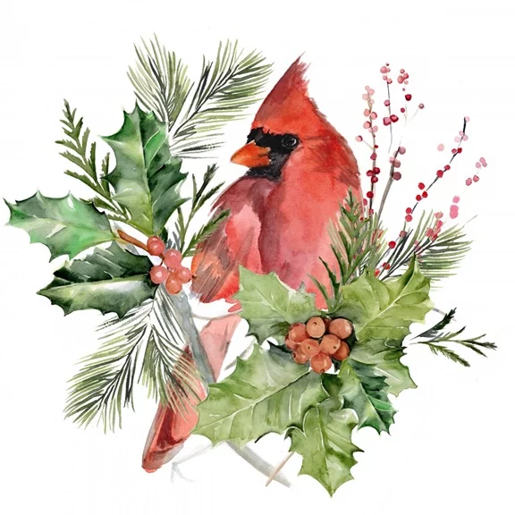 Artfilia Winter Birds No. 2 Variante 1 60x60 cm
