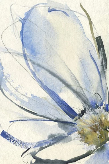 Artfilia Blue Flower No. 1 Variante 1 13x18 cm