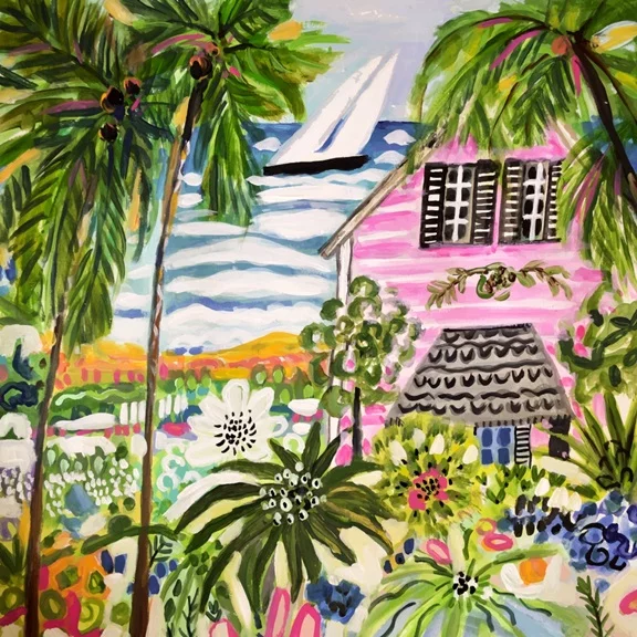 Artfilia Beach Life No. 1 Variante 1 40x40 cm