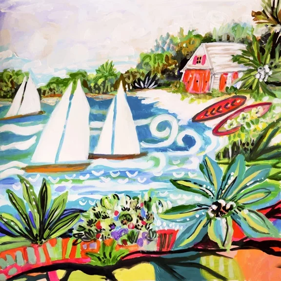 Artfilia Beach Life No. 2 Variante 1 40x40 cm