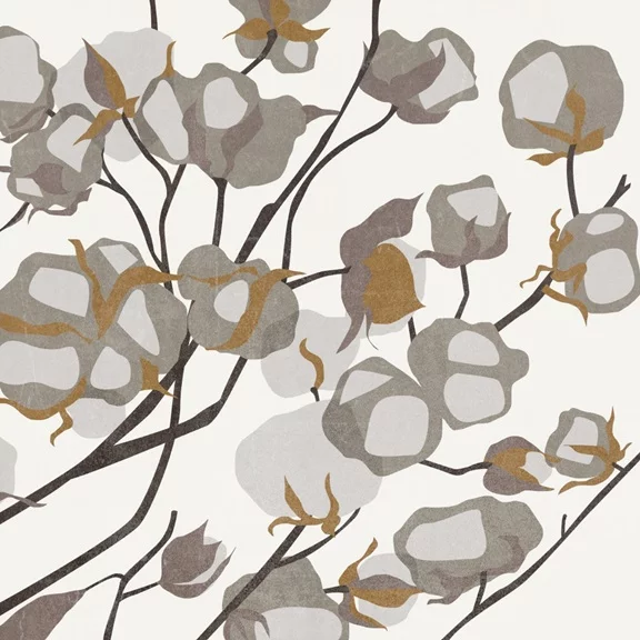 Artfilia Floral Abstract No. 2 Variante 1 60x60 cm