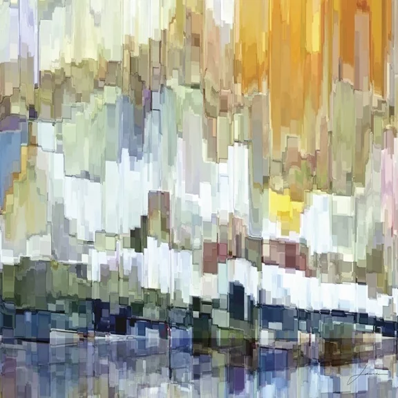 Artfilia Almost Pixelated No. 1 Variante 1 40x40 cm