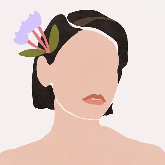 Artfilia Very Chic Variante 1 60x60 cm