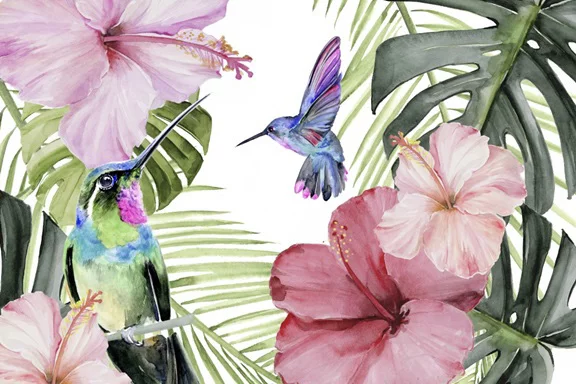 Artfilia Hibiscus Variante 1 13x18 cm