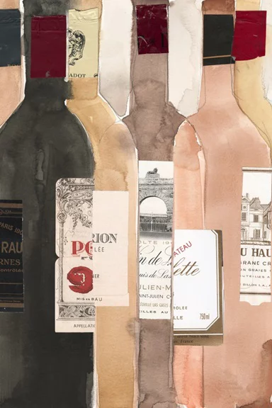 Artfilia Bottle Collection No. 3 Variante 1 40x60 cm