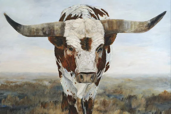 Artfilia Big Horns No. 2 Variante 1 30x45 cm