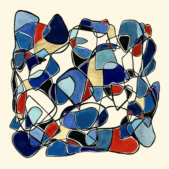 Artfilia Stained Glass Window No. 1 Variante 1 60x60 cm