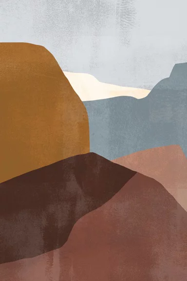 Artfilia Desert Colours No. 2 Variante 1 13x18 cm