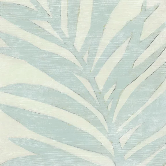 Artfilia Slate-Blue Palms No. 1 Variante 1 40x40 cm