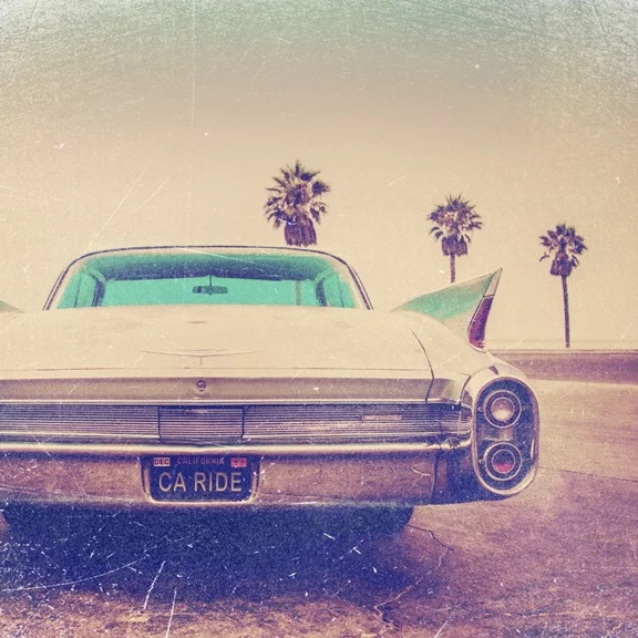 Artfilia Vintage Car Variante 1 60x60 cm