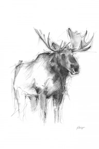 Artfilia Animal Sketch No. 4 Variante 1 60x90 cm