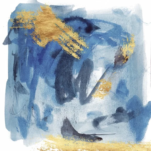 Artfilia Floating gold engraving No. 2 Variante 1 60x60 cm