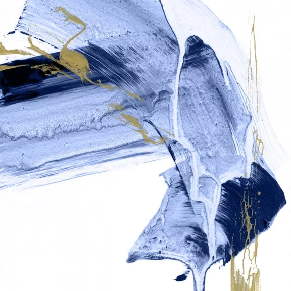 Artfilia Blue Fury Variante 1 60x60 cm
